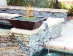 (Shown Above) Cabana Fire and Water Bowl