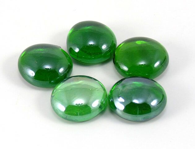 Emerald Green Fire Glass